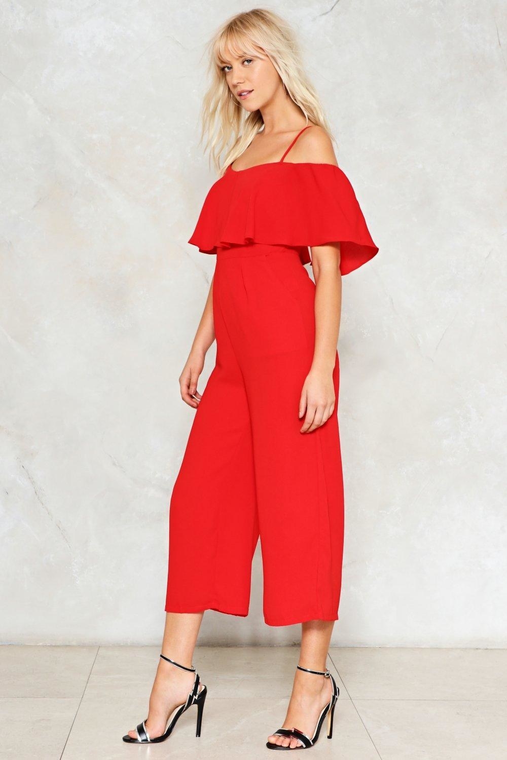 lil gal ruffle overlay jumpsuit reviews