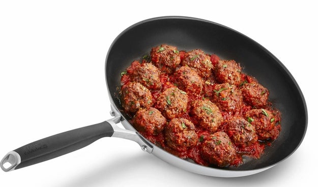 A non-stick pan with a stainless-steel base that might make you toss all your other pans.