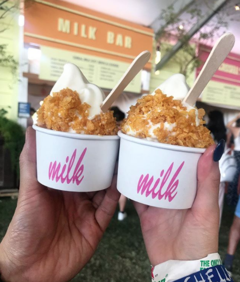 This cereal milk soft serve: