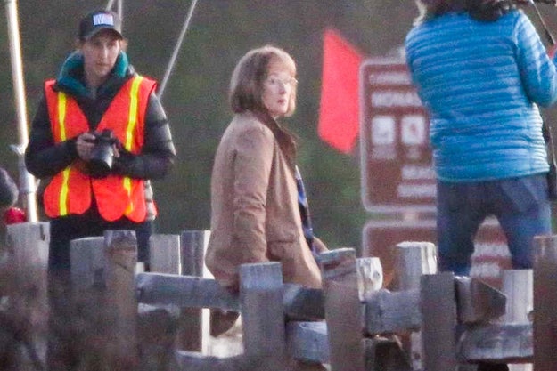 What exactly is Meryl Streep looking at?