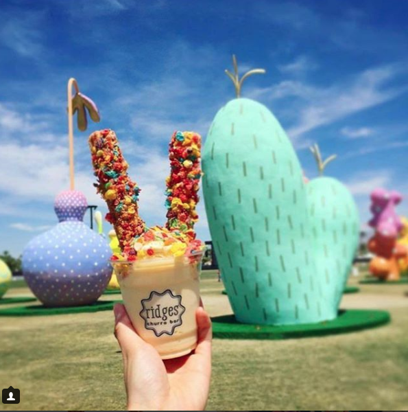 This churro sundae: