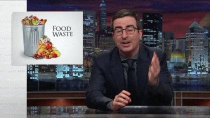 Or just watch it anyway. I've made myself watch it several times because 1.) I love him and 2.) I've totally had to clear out old food out of my fridge several times because I didn't store it properly or did some horrible planning. Prepared to be horrified about America's food waste problem, even if you don't care about its environmental effects!Reviews have been edited for length and/or clarity.