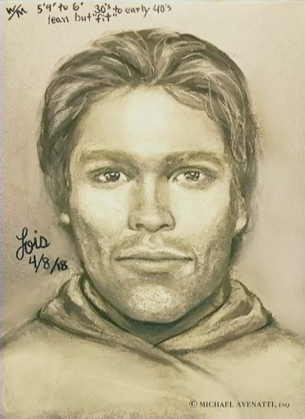 Stormy Daniels released the composite sketch of the man she said threatened her to keep quiet about her relationship with Donald Trump in 2011.
