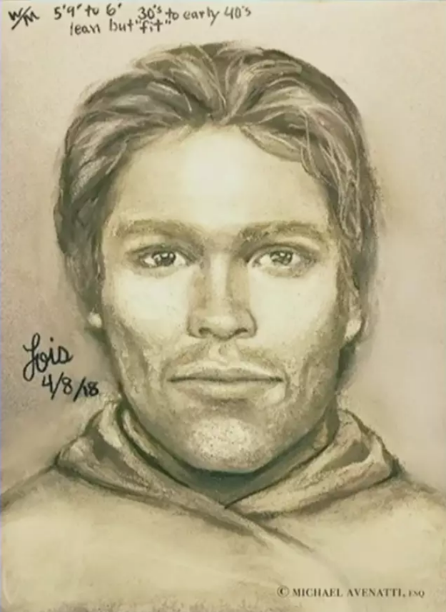 Who's this man? On Tuesday, Stormy Daniels and her lawyer released this composite sketch of an unidentified man she says threatened her in 2011 to not talk about an affair she says she had with Donald Trump in 2006.