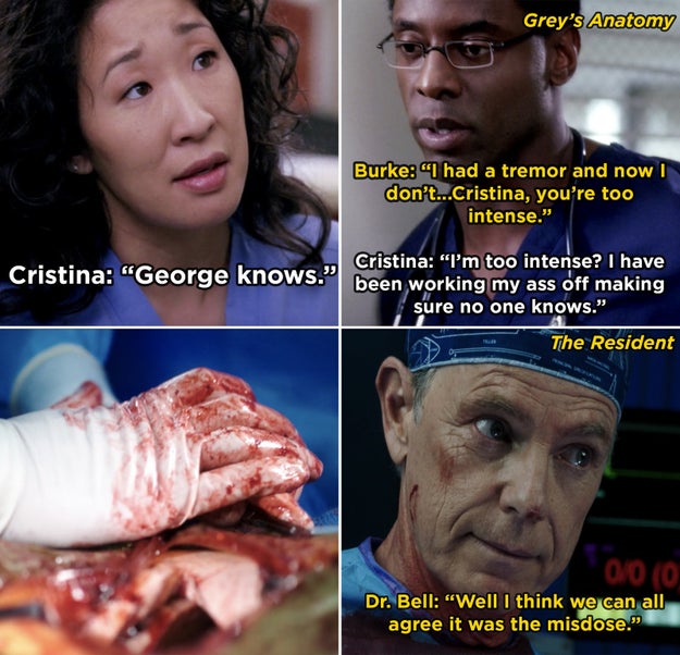 There's sometimes one doctor who is hiding something that could keep them from operating, usually a hand tremor.