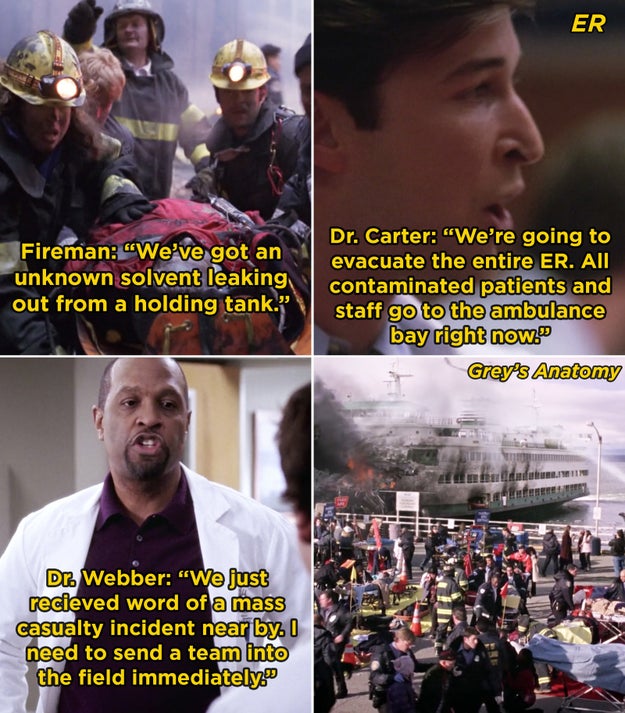 More often than not, there's a massive accident, like a chemical spill or a ferry boat crash, that causes widespread panic in the ER.