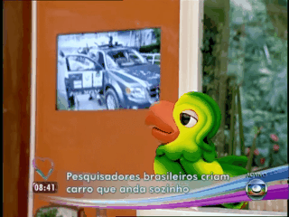 O pobre do Loro sÃ³ conseguiu reagir com "Eita nÃ³is".