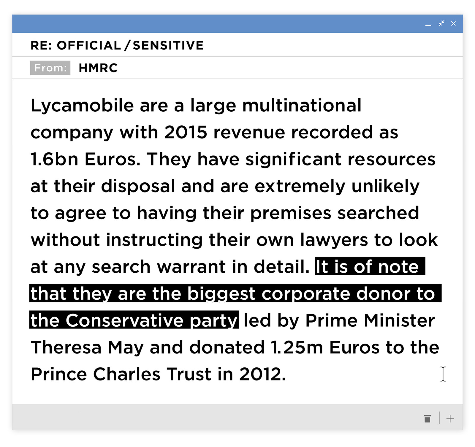 Tory donor Lycamobile in £26m tax dispute