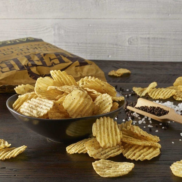 A big bag of salt and pepper Kettle potato chips that'll be the best darn chips you ever have.