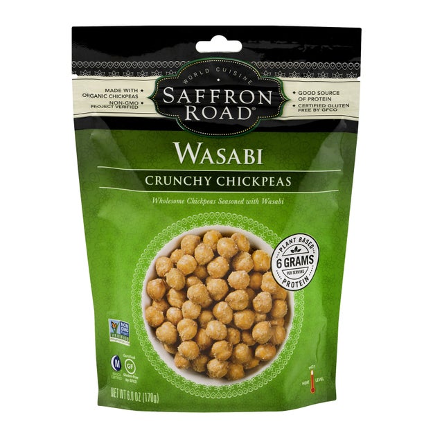 A crunchy, spicy, high-protein chickpea snack that just may be the most delish chickpea food out there.