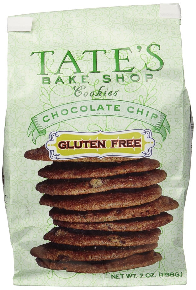 And a GF version of Tate's chocolate chip cookies with a serious crisp you are sure to adore.