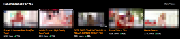 Similarly, Pornhub's algorithms appeared to be promoting the nonconsensual content.