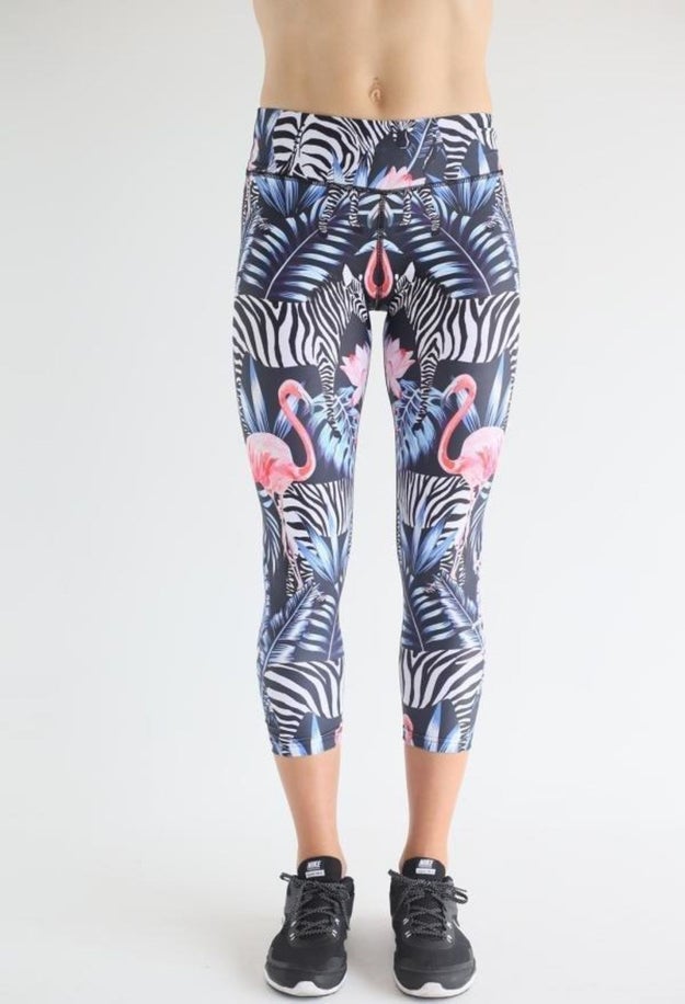 The print on these pants:
