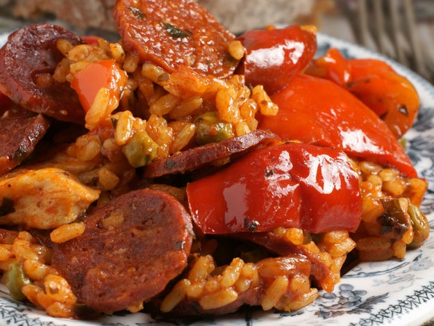 A chorizo and artichoke paella kit that'll be a damn fiesta in your mouth.