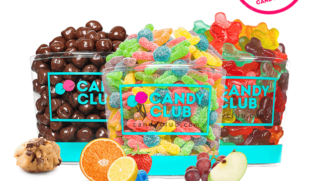 A three-pack of assorted candies for those moments your sweet tooth needs some satisfaction, right then and there.