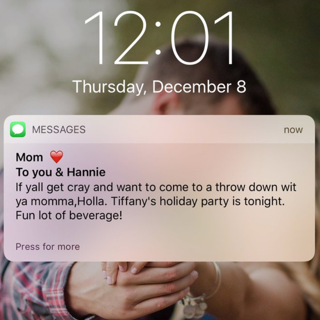 This mom who always has an open invite to hang out: