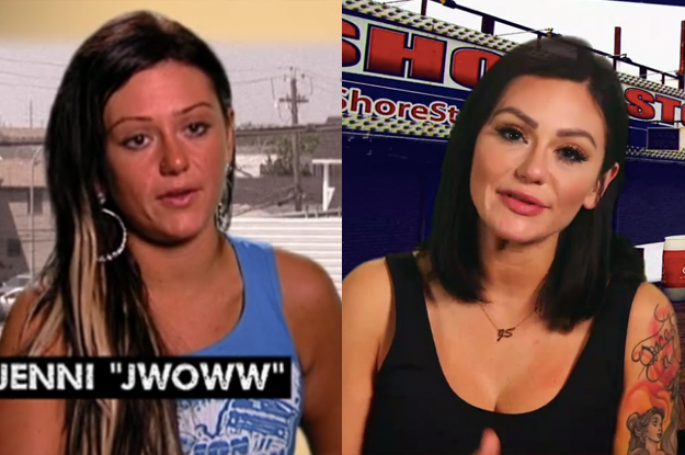 deena from jersey shore then and now