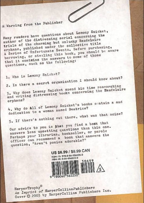 17 Amazing Series Of Unfortunate Events Products That Count Olaf