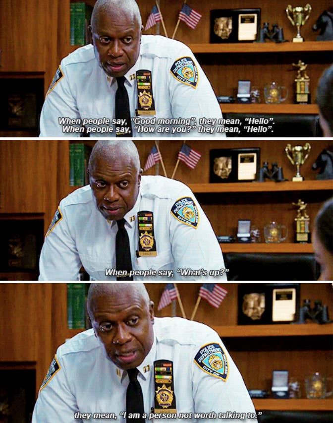 Brooklyn 99 Captain Holt Quotes