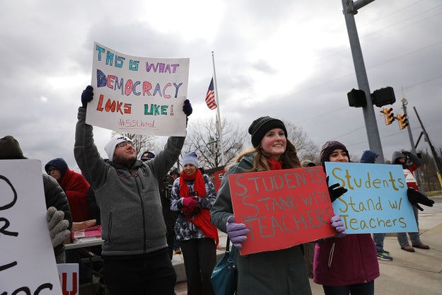 Galvanized by the success of teachers in West Virginia, who won a 5% increase from lawmakers after a nine-day walkout, the Oklahoma teachers are asking for a $10,000 raise over the next three years, as well as increased investment in classroom budgets.