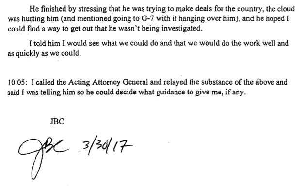 March 30, 2017: The “Cloud” Call