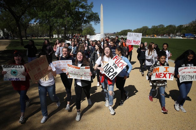 Thousands of high school students around the country walked out of class Friday morning for the National School Walkout aimed at preventing gun violence.