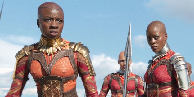 Okoye and the Dora Milaje