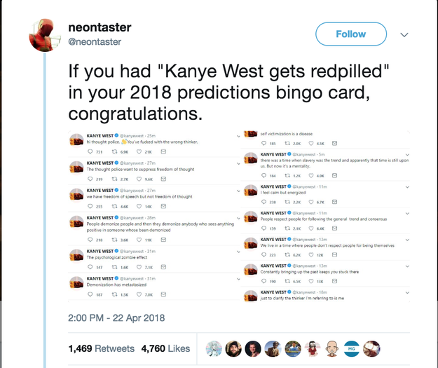 And people are across Twitter are beginning to believe that Kanye West may have been "redpilled" by the far-right.