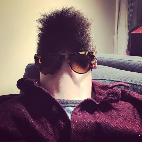 These Photos Of Bearded Men Looking Up Are Hilariously Weird