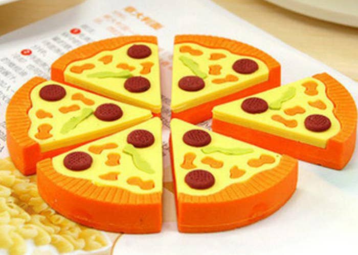 Don’t let your hunger fade away. Keep your pizza spirit alive by bringing this mini pizza rubber set at your desk. You will love using its slice for correcting your notes and scriptures. But if you don’t feel like using it for erasing because it will hurt the sentiments of pizza or because it looks so adorable on your desk, then keep it as your decorative showpiece. Also, you are never away from your “first love”- Pizza!
