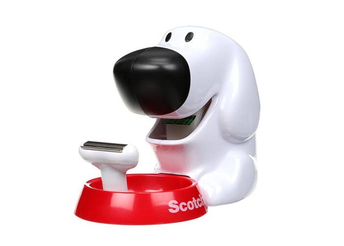 How sweet would it be if you have a puppy around your desk that is always popping out his tongue to remind you that he loves your attention? Adorable isn’t it? Also, you can own this little pet in your office too. You just have to feed him a reel of tape once in a while and he just sits there quietly – like other puppies. Get it from here.