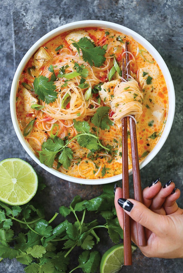 Thai Red Curry Noodle Soup