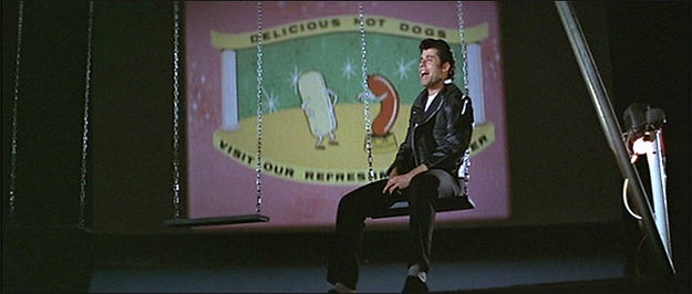 Then, Danny sings a whole song about it in front of dancing hot dogs and stuff! As though he's just a scorned lover and not a creepy piece of shit!