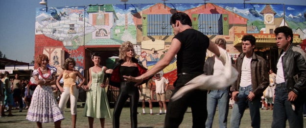 But, once New Sandy shows up, he's like, "Well, fuck that! I guess I don't have to change at all!"