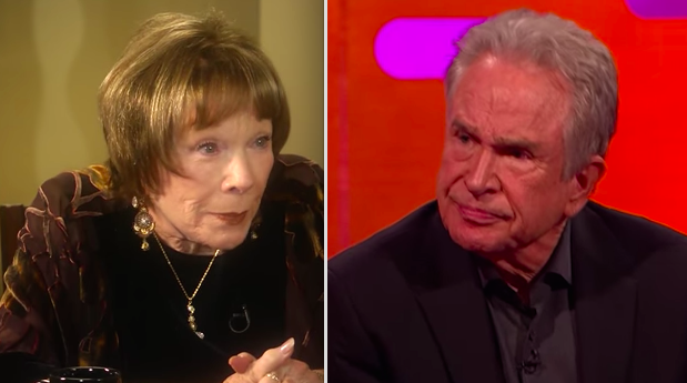 Side-by-side of Shirley and Warren being interviewed