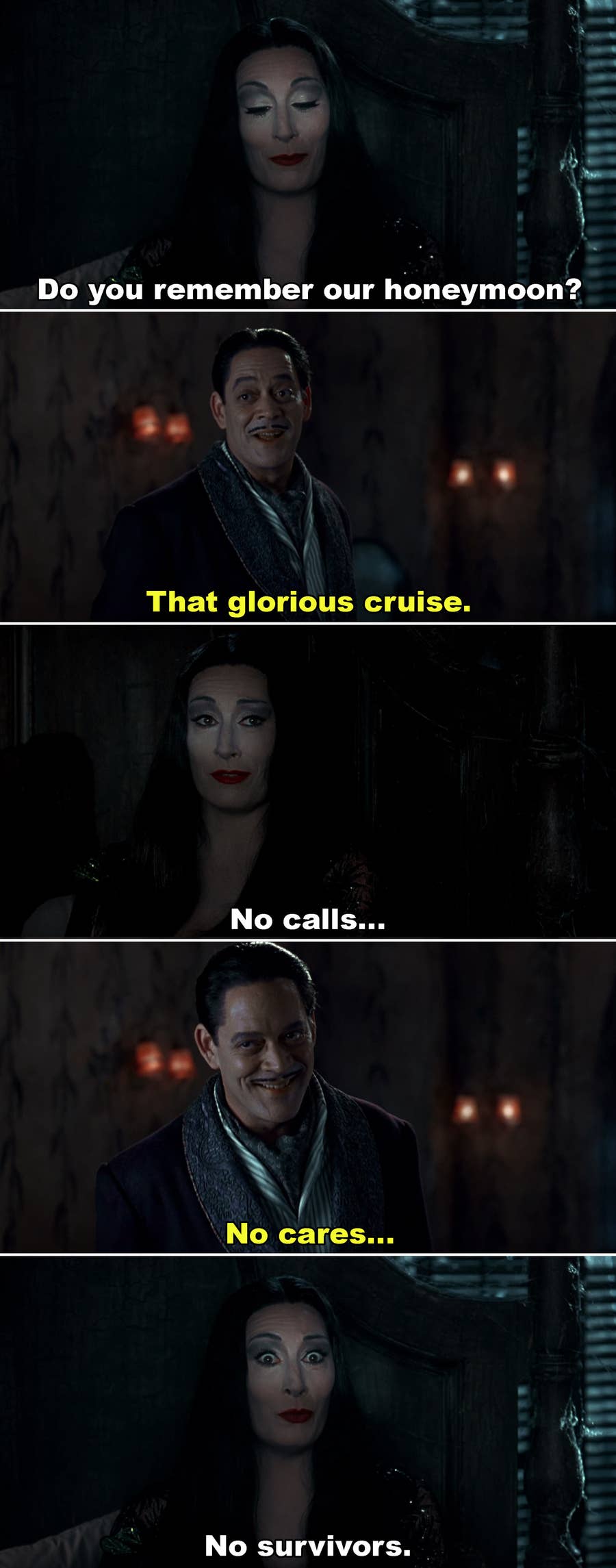 M rated and gomez morticia fanfiction 2021 Addams