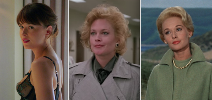 All three in &quot;50 Shades,&quot; &quot;Working Girl,&quot; and &quot;The Birds&quot;