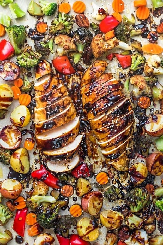 Sheet Pan Hoisin Chicken