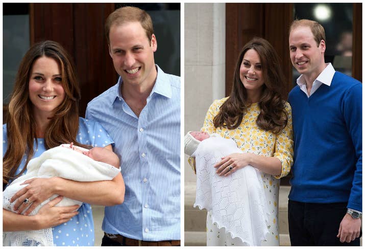 Back in 2013, Kate gave birth to Prince George and in 2015 Princess Charlotte was born.