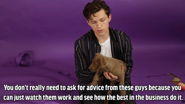 TH: You don't really need to ask for advice from these guys because you can just watch them work and see how the best in the business do it.