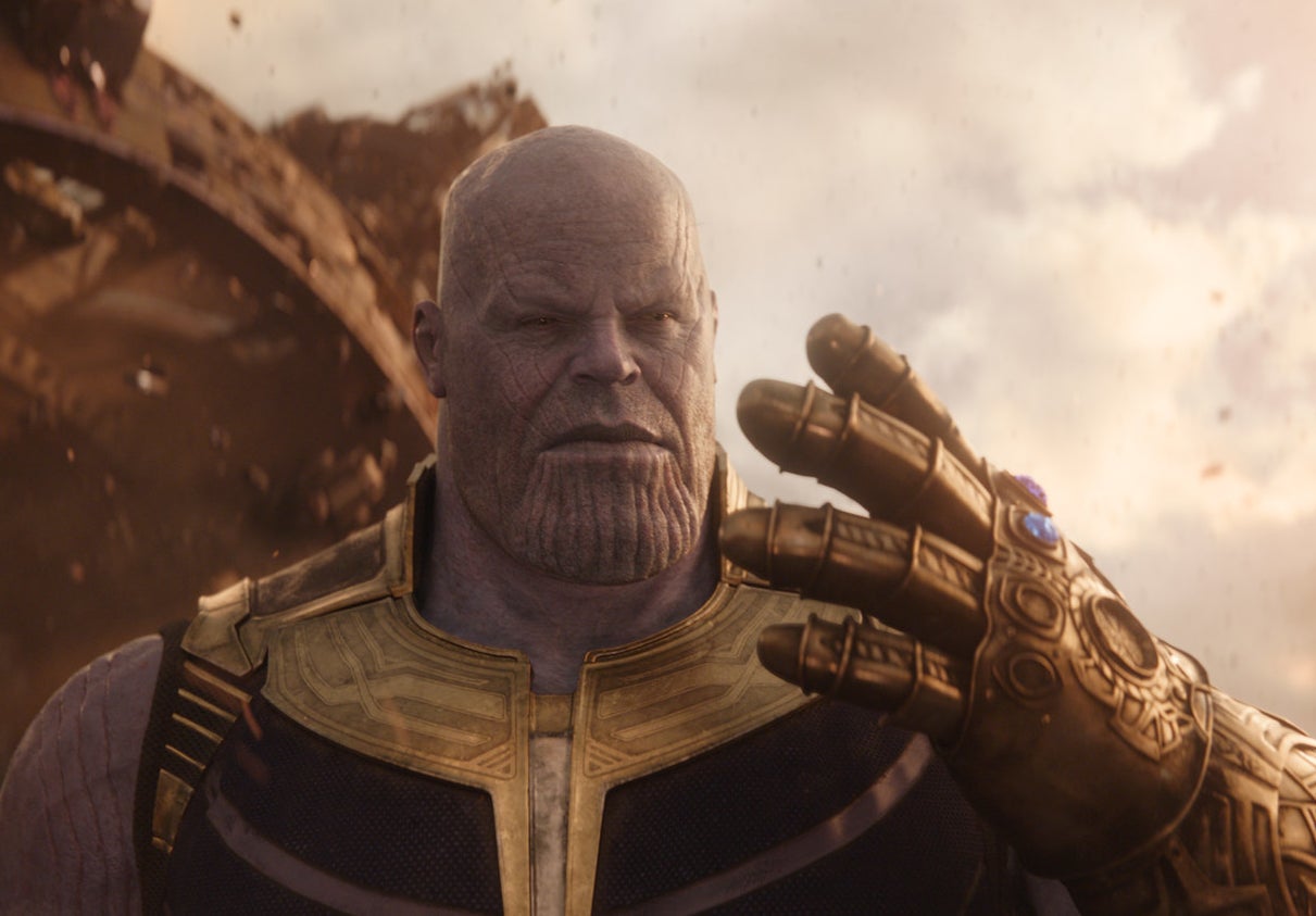 Thanos (Josh Brolin) in Avengers: Infinity War.