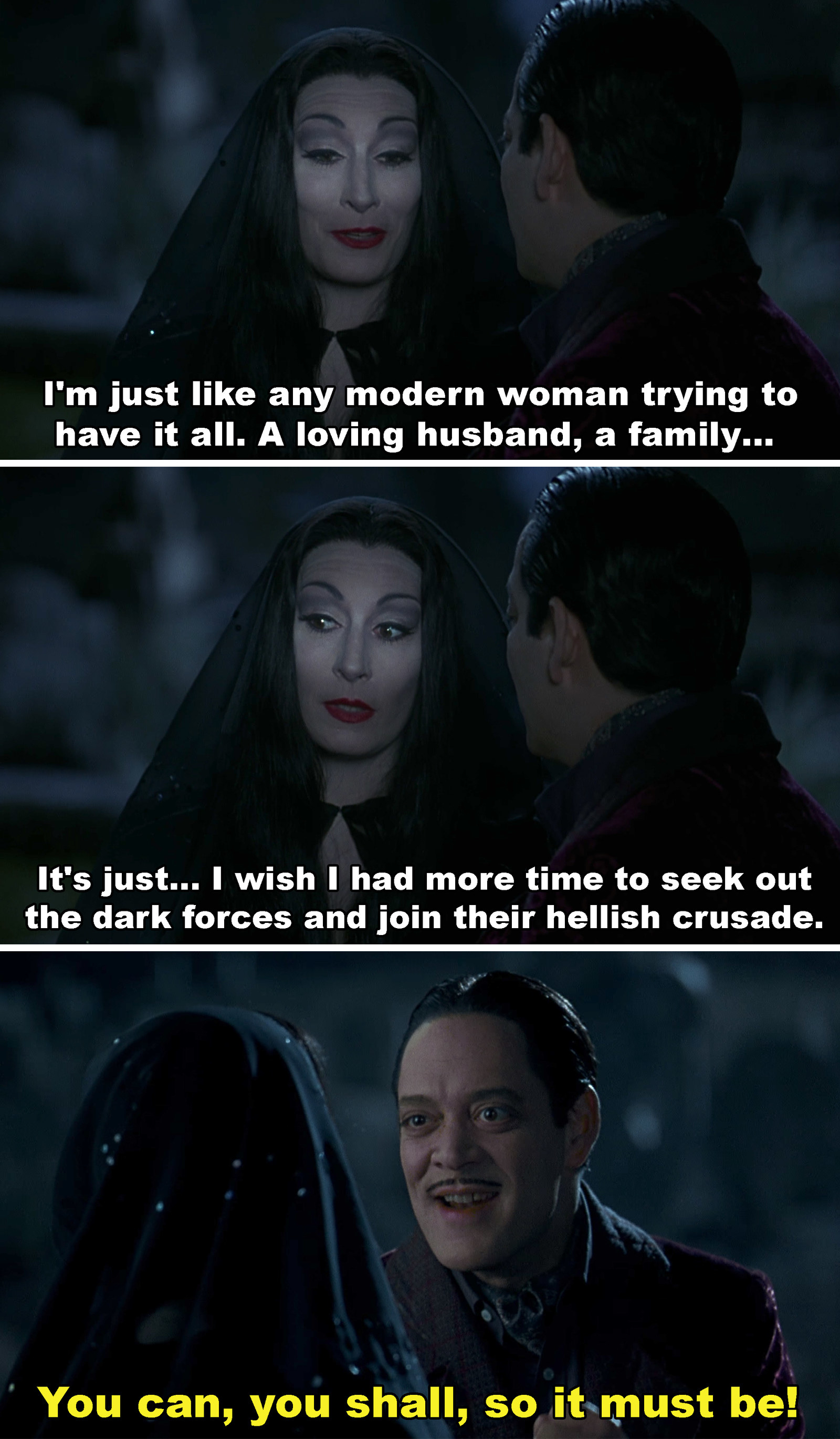 And morticia relationship gomez Gomez &