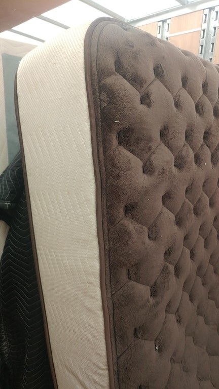 A mattress that looks like an ice cream sandwich