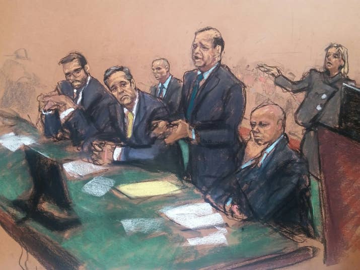 Image result for PHOTOS OF SDNY PROSECUTORS COHEN IN COURT ON APRIL 16
