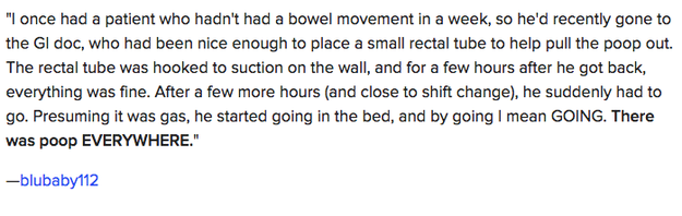 You’ve made them tell you their most BANANAS story that happened at work (because every nurse has one!).