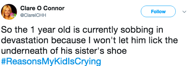 Or perhaps it was the time they had feelings about your parenting style: