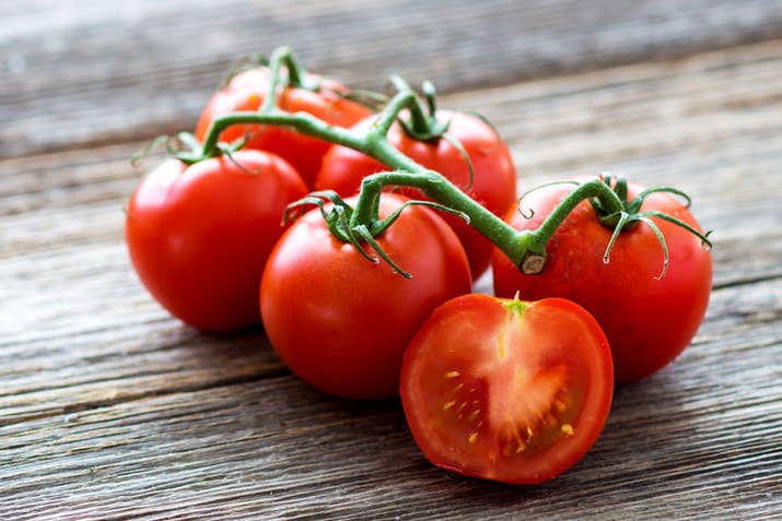 I know, it makes me feel angry and weird too, but it also makes sense. Tomatoes are a fruit, botanically at least, and how often do you cook a meal without adding a tin of chopped tomatoes?? 60 million tonnes of tomatoes are produced every year, which is 16 million more than the second most popular fruit, the banana.