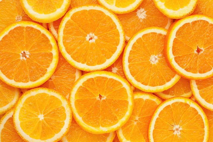 Before the invention of the word &quot;orange&quot;, orange things were described as &quot;saffron&quot; or red, which explains why we refer to &quot;redheads&quot; as such instead of &quot;orangeheads&quot;, which would arguably be more accurate.