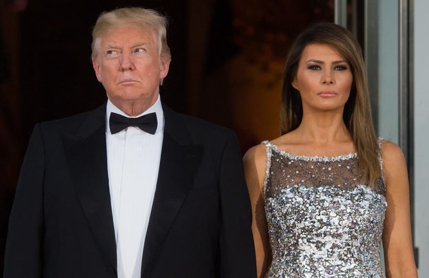 "I picked a very, very special day because it is Melania's birthday. I said let's do it on Melania's birthday. Happy birthday, Melania," Trump said.