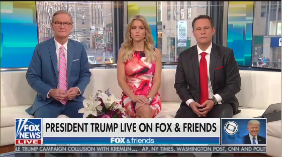 President Donald Trump called into his favorite TV show, Fox &amp; Friends, to chat this morning. Snd boy did he have a lot to say.